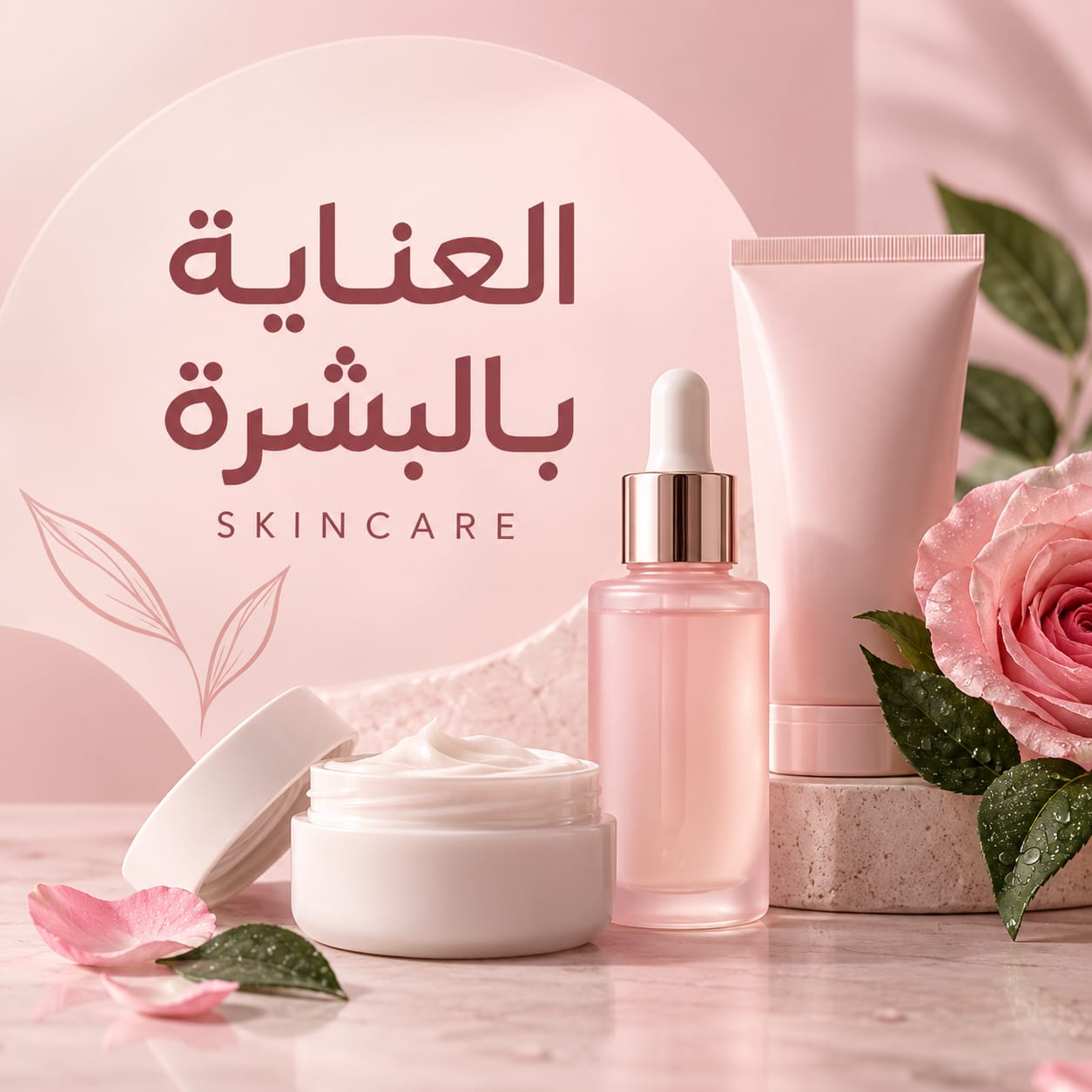 العناية بالبشرة 
