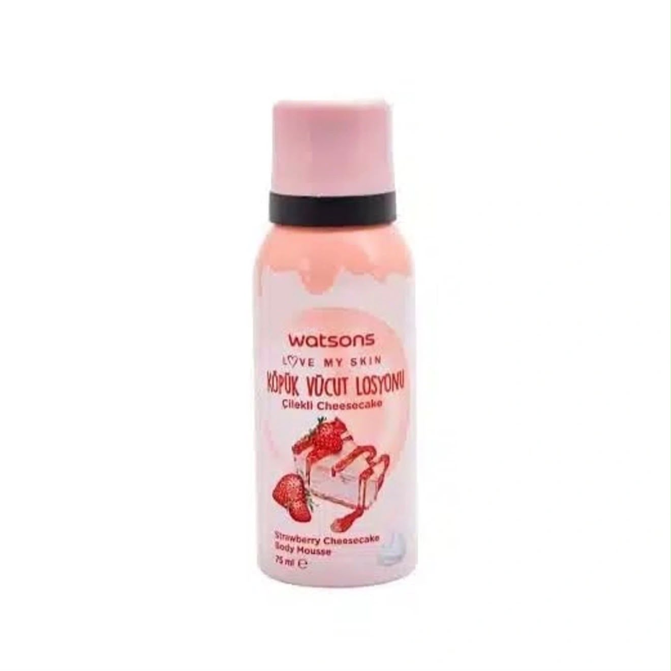 موس الجسم بتشيز كيك الفراولة – Watsons Love My Skin Strawberry Cheesecake Body Mousse