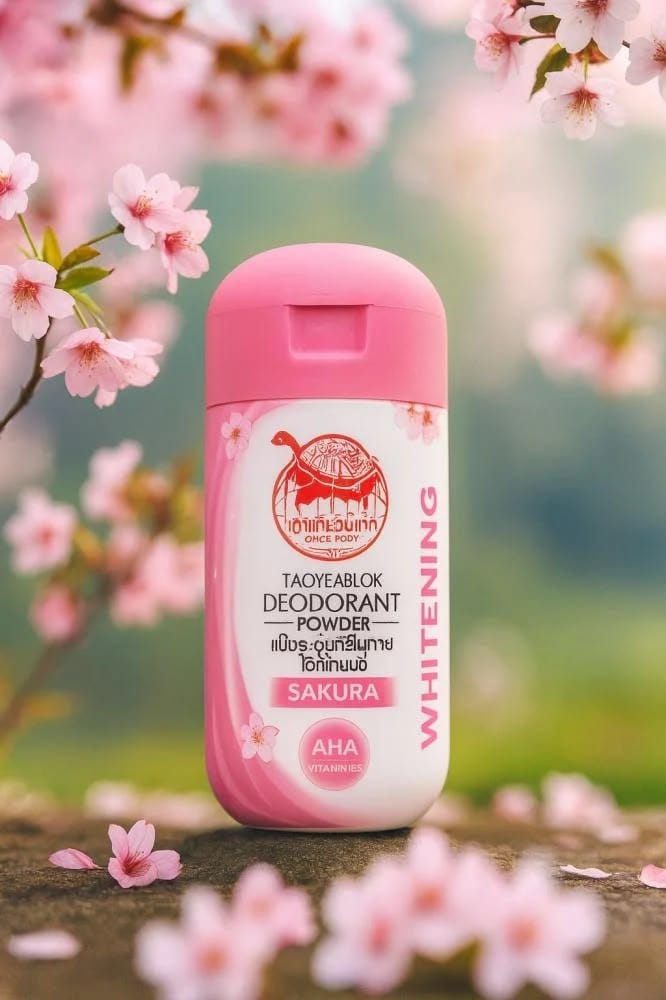 بودرة مزيل عرق TAOYEBALOK Deodorant Powder – Sakura
