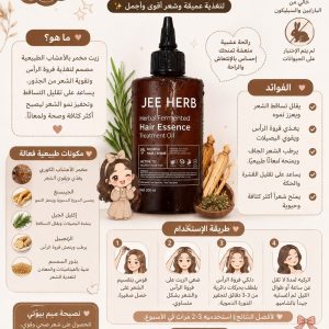 زيت جي هيرب – JEE HERB ✨