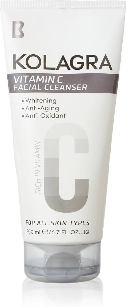 غسول الوجه كولاجرا بفيتامين سي (Kolagra Vitamin C Facial Cleanser)