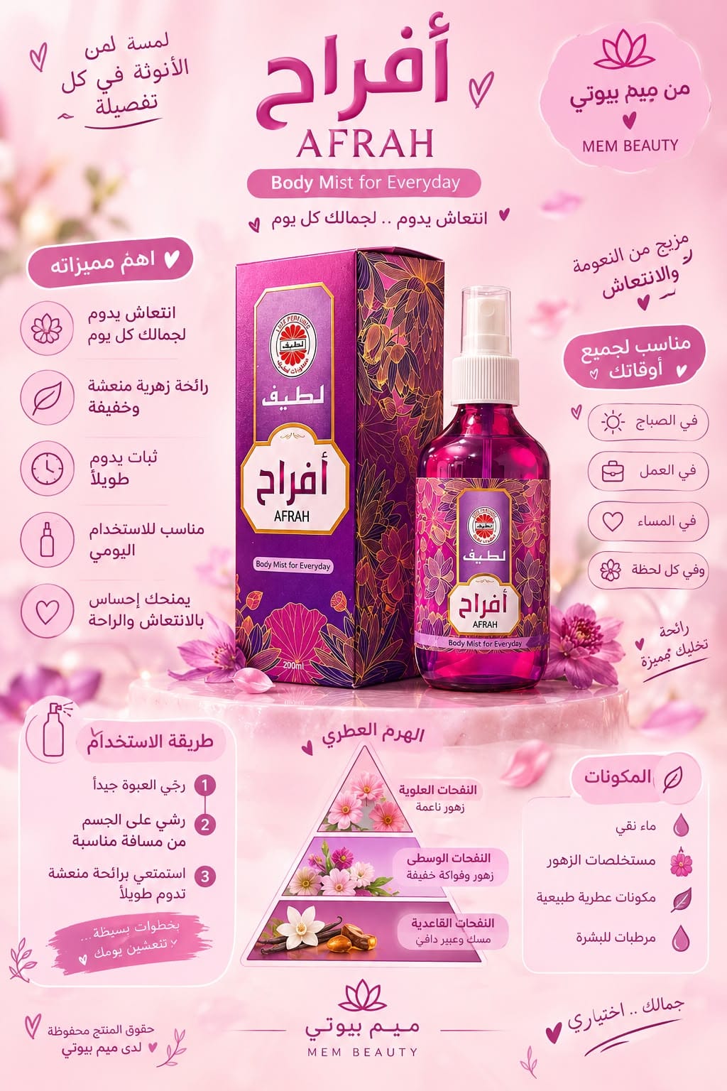 بودي ميست أفراح – AFRAH