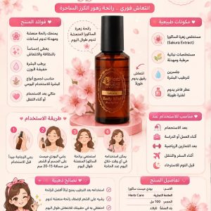 بودي ميست ساكورا – Sakura Body Mist