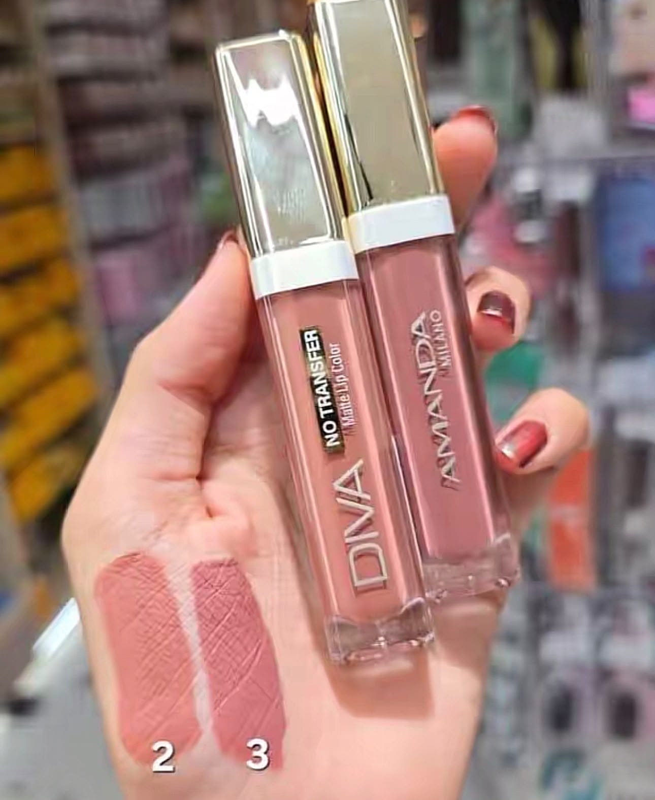 💄 أحمر شفاه مات أماندا ميلانو رقم 03 – Amanda Milano Matte Lipstick No. 03